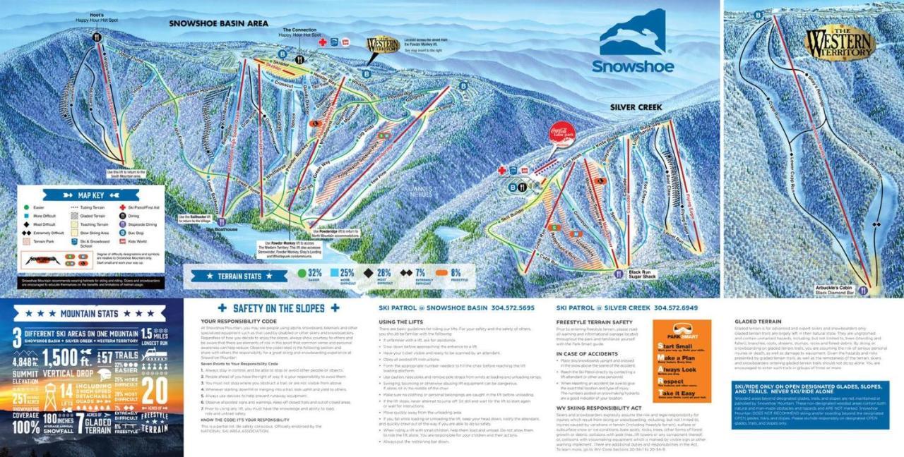 Stroll To Slopes, Village Area, Ski In-Out Mtlodge 304 Snowshoe Exterior photo
