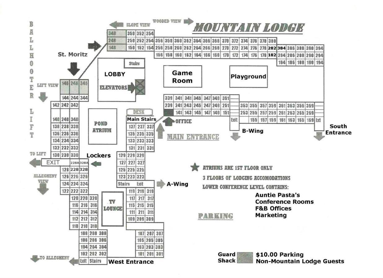 Stroll To Slopes, Village Area, Ski In-Out Mtlodge 304 Snowshoe Exterior photo